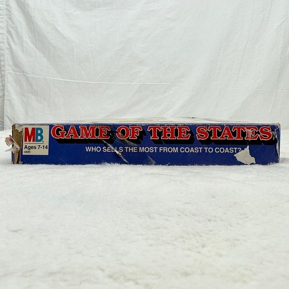 Vintage 1979 Game Of The States Board Game Milton Bradley 100% Complete - Picture 8 of 10